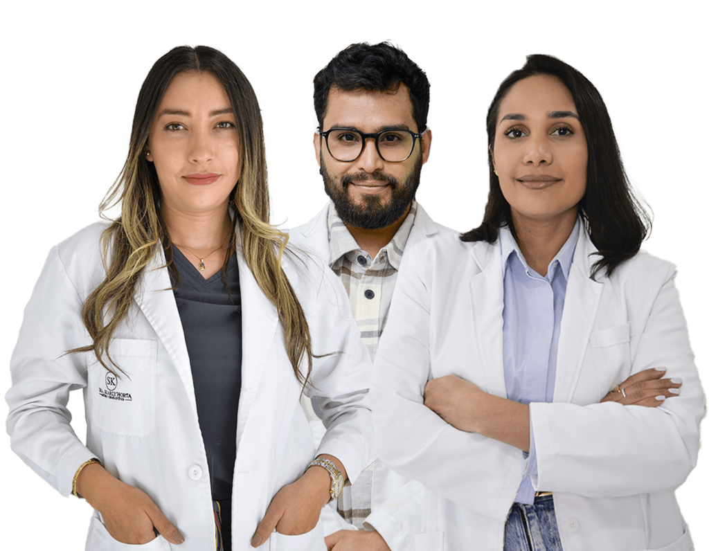 Médicos clínica das